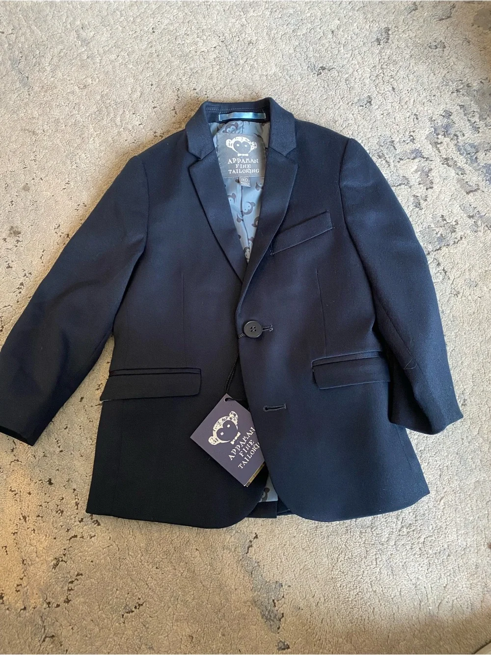 NWT Navy Two-Button Blazer Sz 3Т